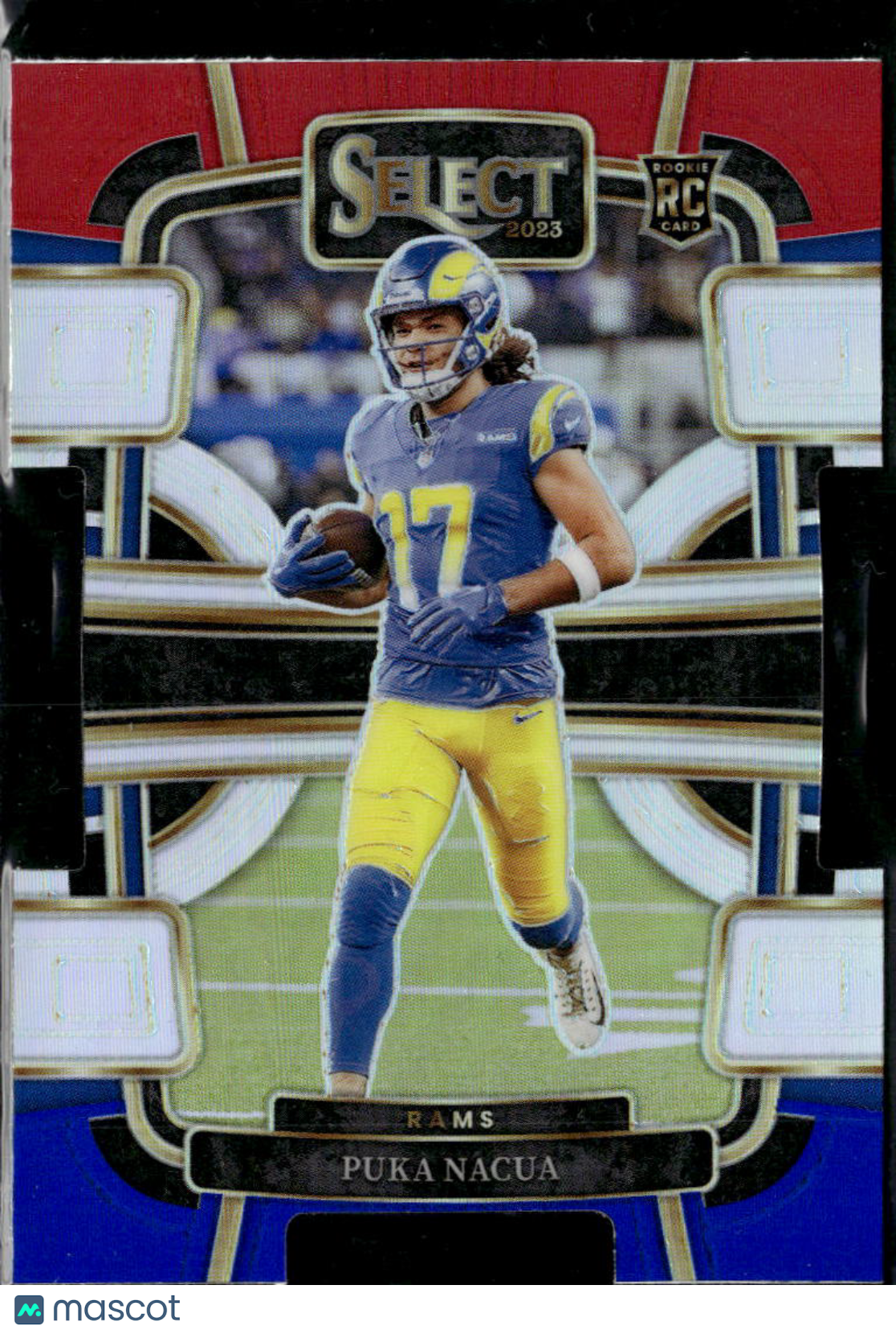 Puka Nacua 2023 Select Concourse Red White Blue Rookie RC Los Angeles Rams