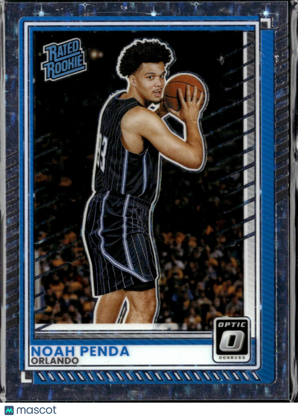 Noah Penda 2025 Optic Blue Stars RC /149 Orlando Magic