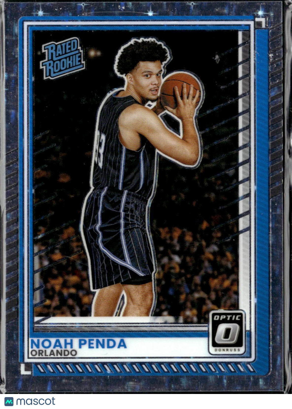Noah Penda 2025 Optic Blue Stars RC /149 Orlando Magic