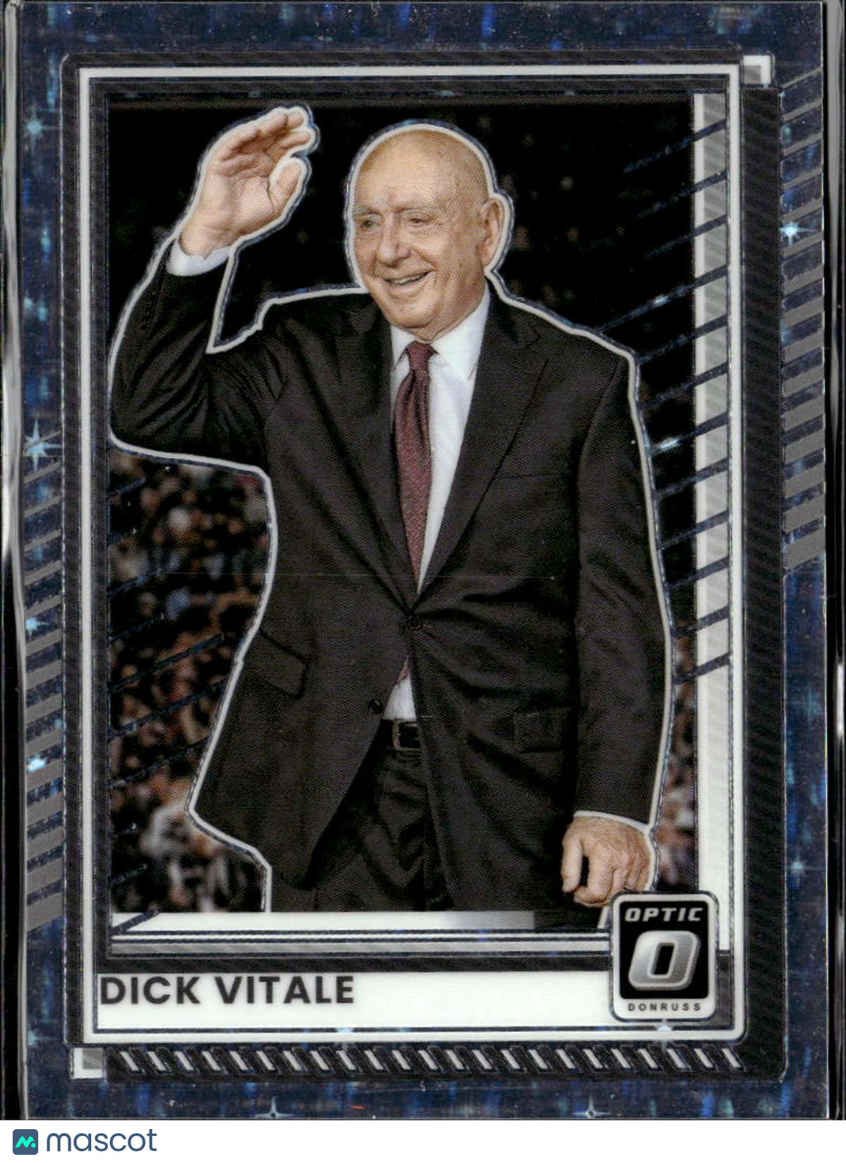 Dick Vitale 2025 Optic Blue Stars Prizm 110/149 ESPN