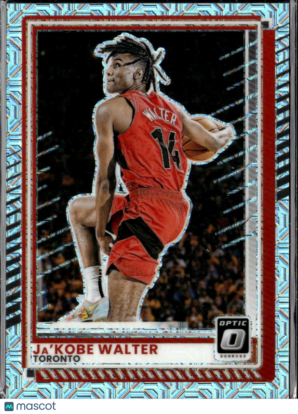 Ja'Kobe Walter 2025 Optic Mojo Prizm /125 Toronto Raptors