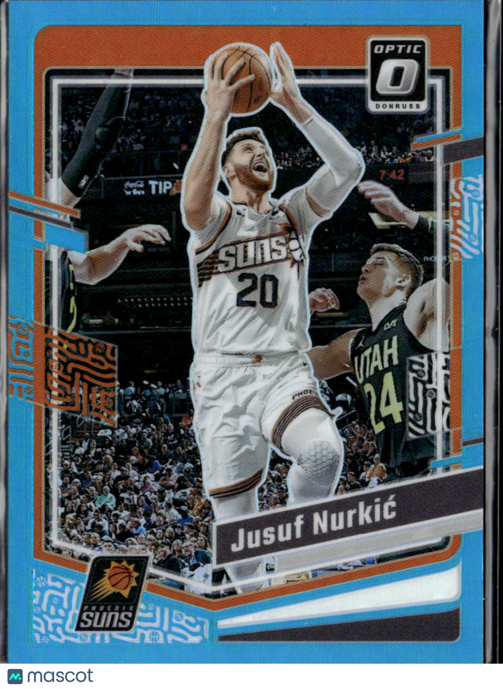 Jusuf Nurkic 2023-24 Optic Aqua Prizm /249 Phoenix Suns