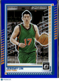 Jeremy Lin 2025 Optic Blue Prizm 7/49 New York Knicks