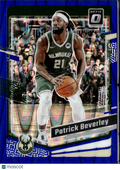Patrick Beverley 2023-24 Optic Blue Seismic 232/249 Milwaukee Bucks
