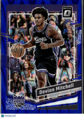 Davion Mitchell 2023-24 Optic Blue Seismic 235/249 Sacramento Kings