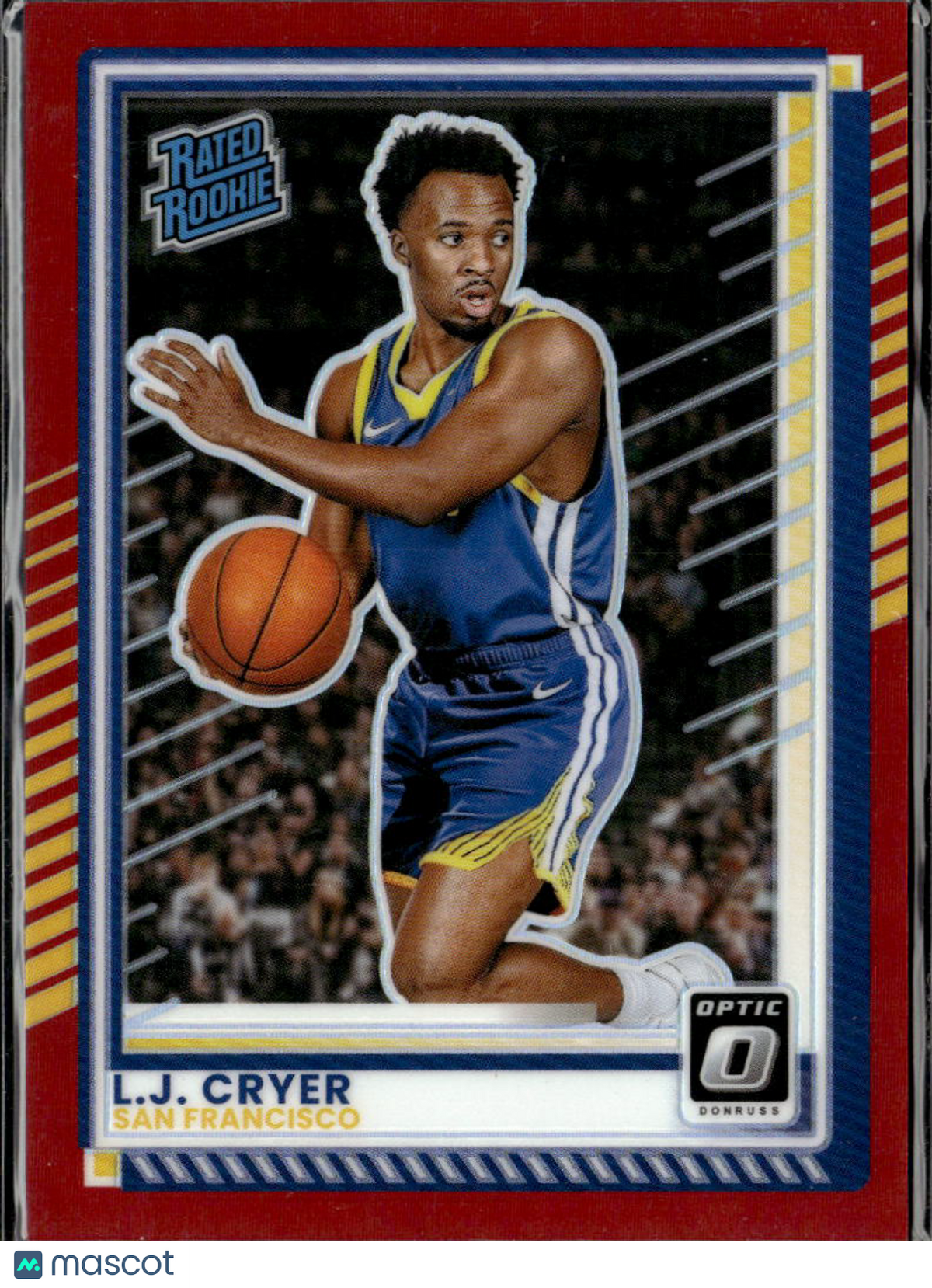 L.J. Cryer 2025 Optic Red Prizm RC /99 San Francisco Dons
