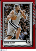 Boris Diaw 2025 Optic Red Prizm 55/99 San Antonio Spurs