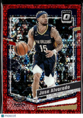 Jose Alvarado 2024 Optic Red Disco Prizm /75 New Orleans Pelicans