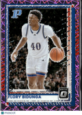 Flory Bidunga 2025 Optic Pink Velocity /75 Kansas Jayhawks