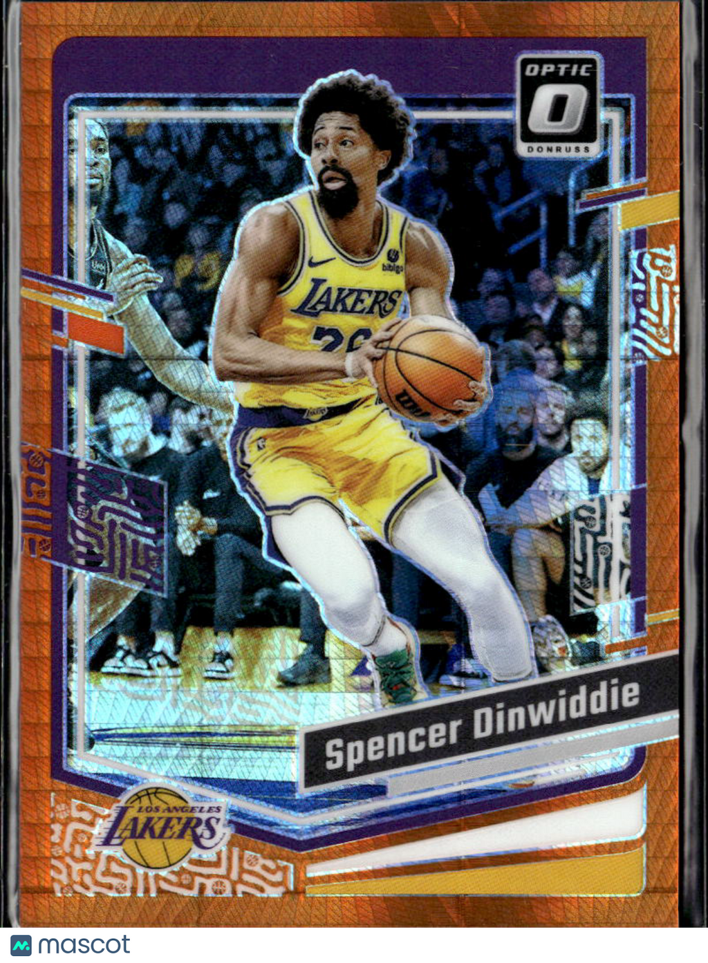 Spencer Dinwiddie 2024 Optic Orange /99 Los Angeles Lakers