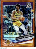 Spencer Dinwiddie 2024 Optic Orange /99 Los Angeles Lakers