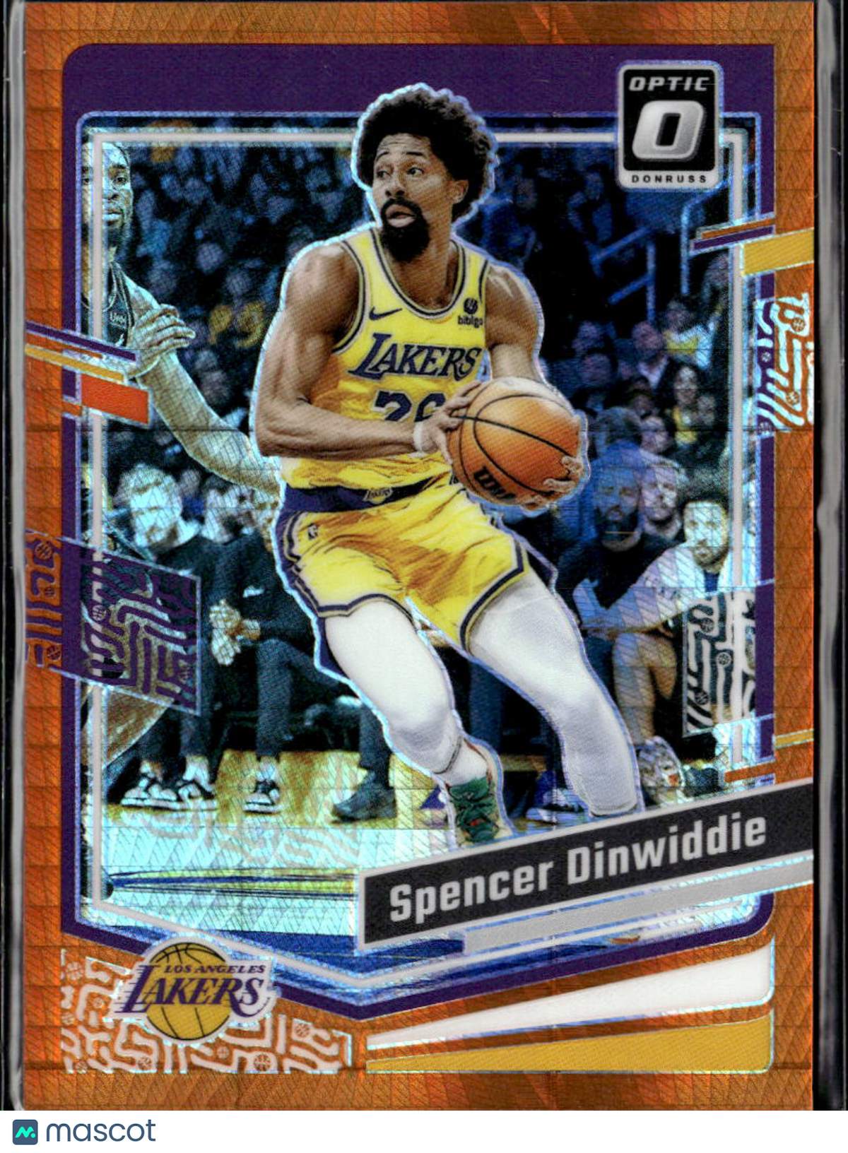 Spencer Dinwiddie 2024 Optic Orange /99 Los Angeles Lakers