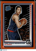 Yanic Konan Niederhauser 2025 Optic Orange RC /175 Los Angeles Clippers