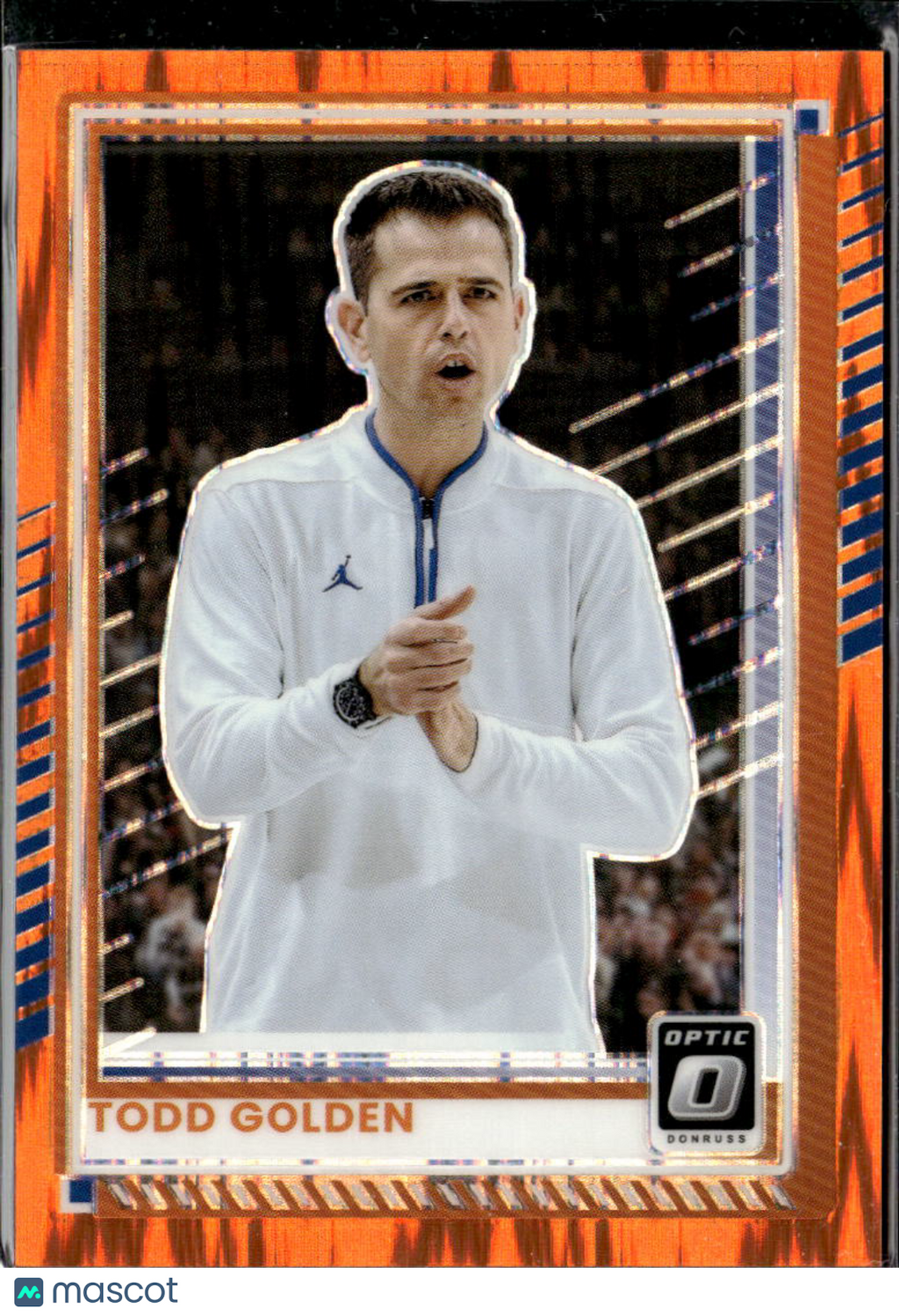 Todd Golden 2025 Optic Orange Velocity /199 Florida Gators
