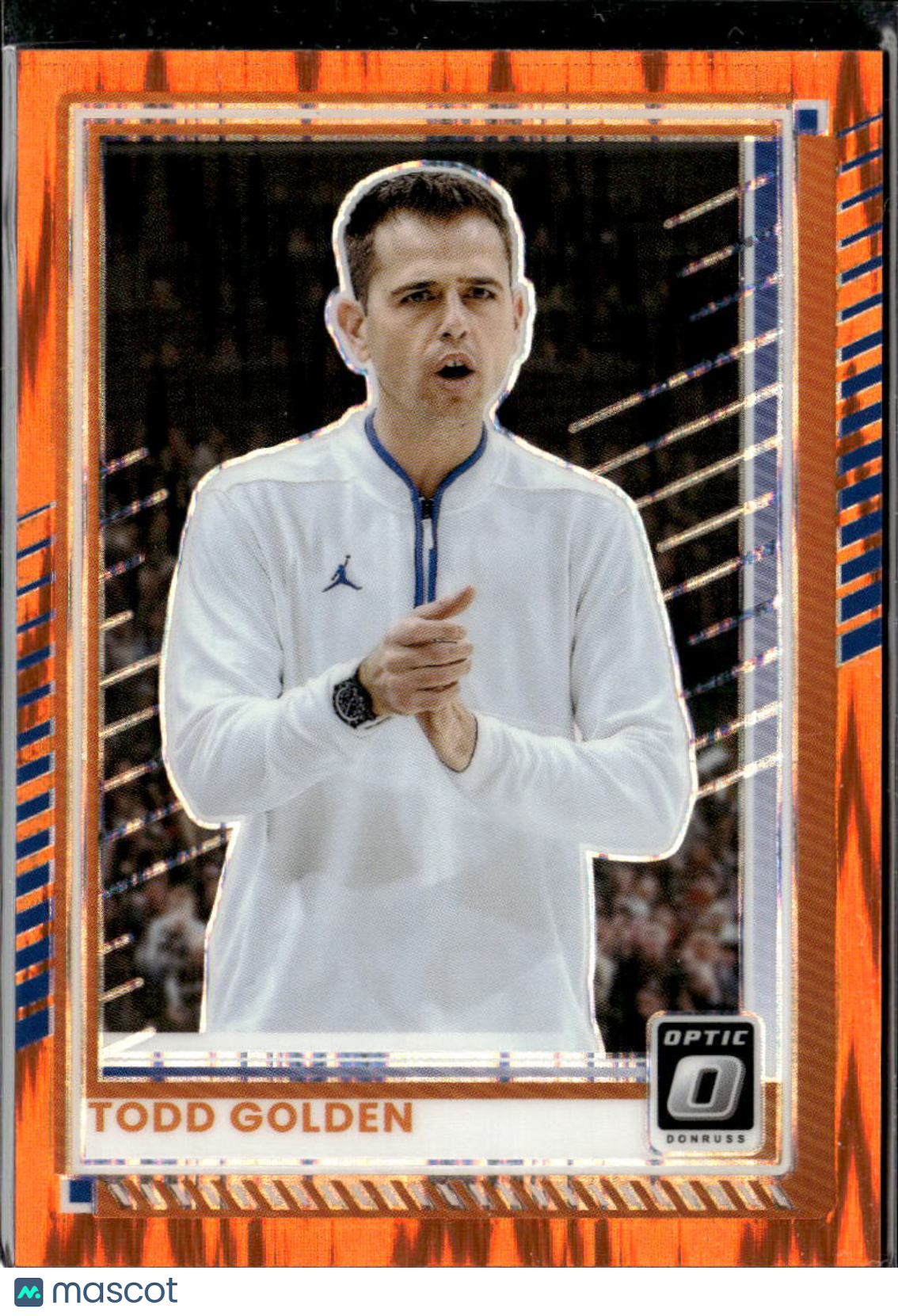 Todd Golden 2025 Optic Orange Velocity /199 Florida Gators