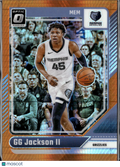 GG Jackson II 2025 Optic Orange Prizm /299 Memphis Grizzlies