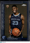Cedric Coward 2025 Topps Chrome RC Rookie Memphis Grizzlies