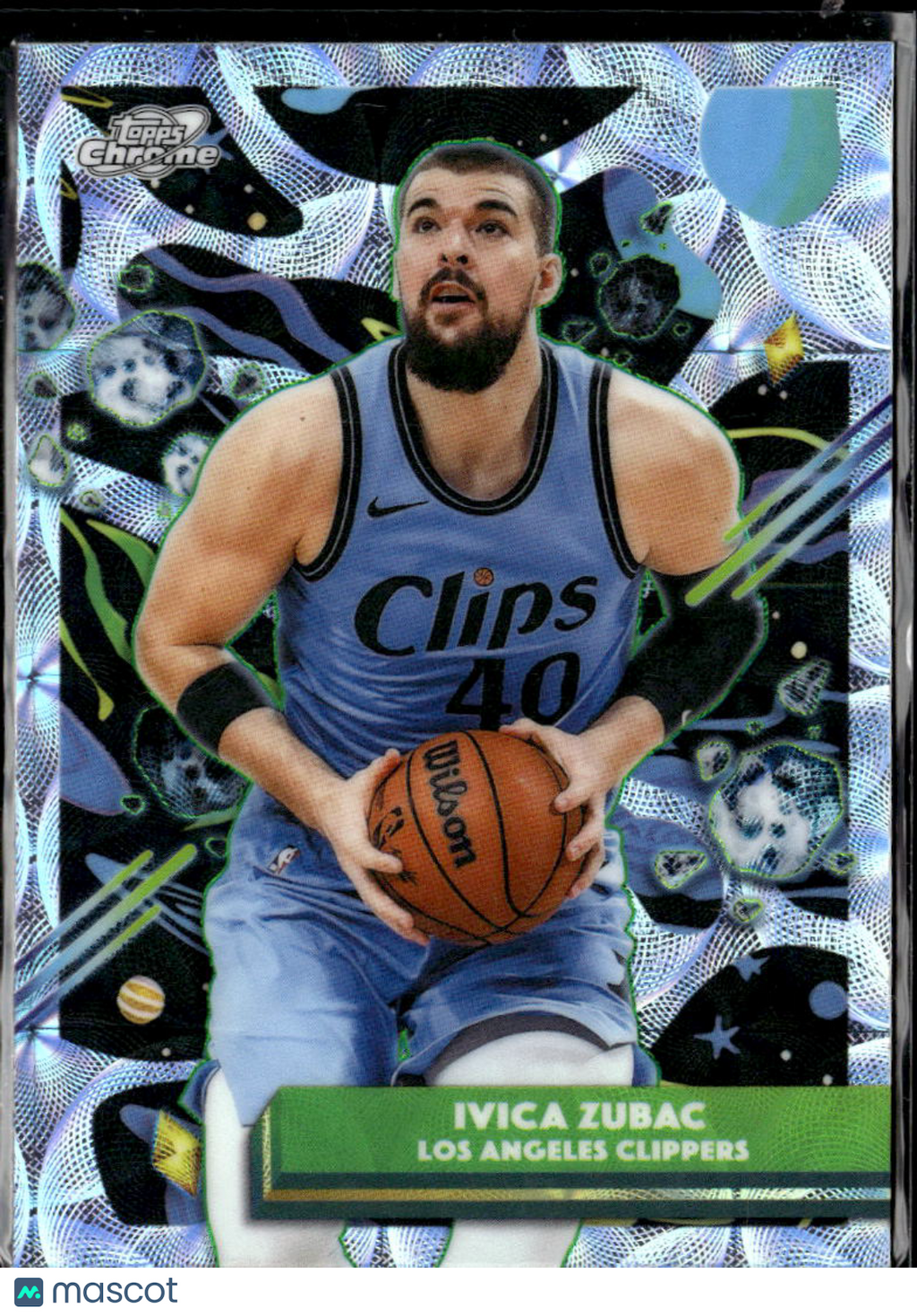 Ivica Zubac 2026 Topps Chrome Los Angeles Clippers