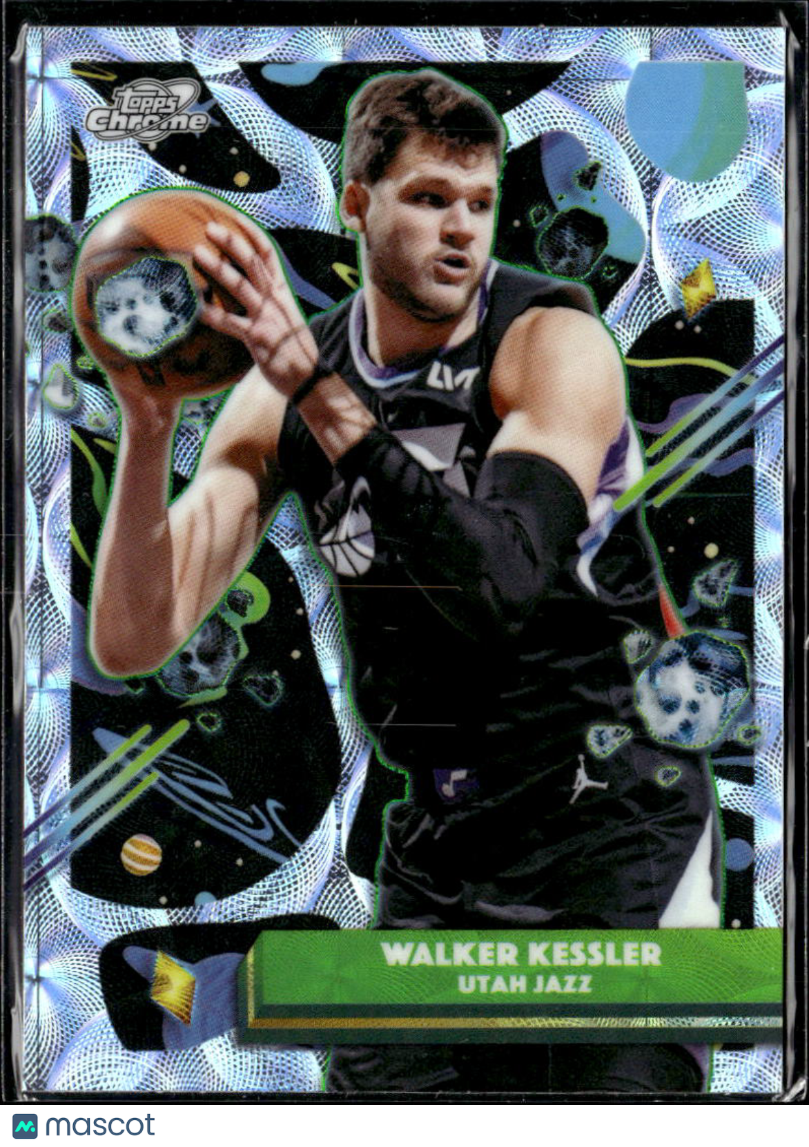 Walker Kessler 2026 Topps Chrome Cosmic Nucleus SSP Utah Jazz