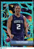 Grant Williams 2026 Topps Chrome Cosmic Aqua Shimmer /199 Charlotte Hornets
