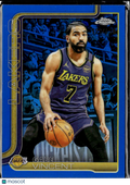 Gabe Vincent 2025 Topps Chrome Blue Refractor /150 Los Angeles Lakers