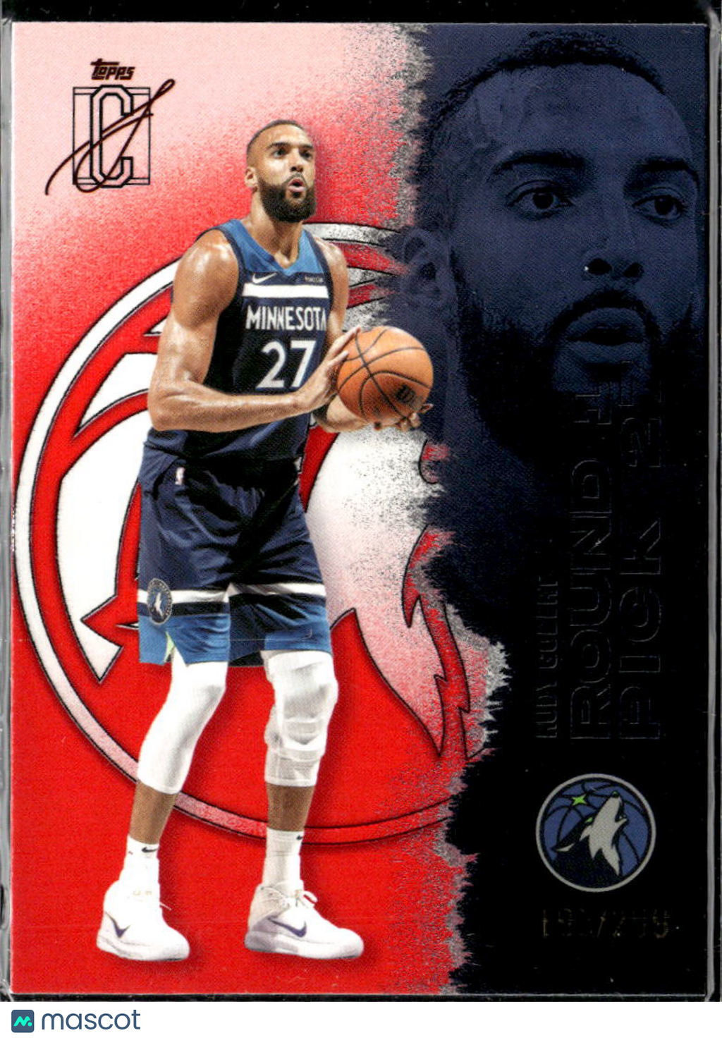 Rudy Gobert 2026 Topps Signature Class /299 Minnesota Timberwolves