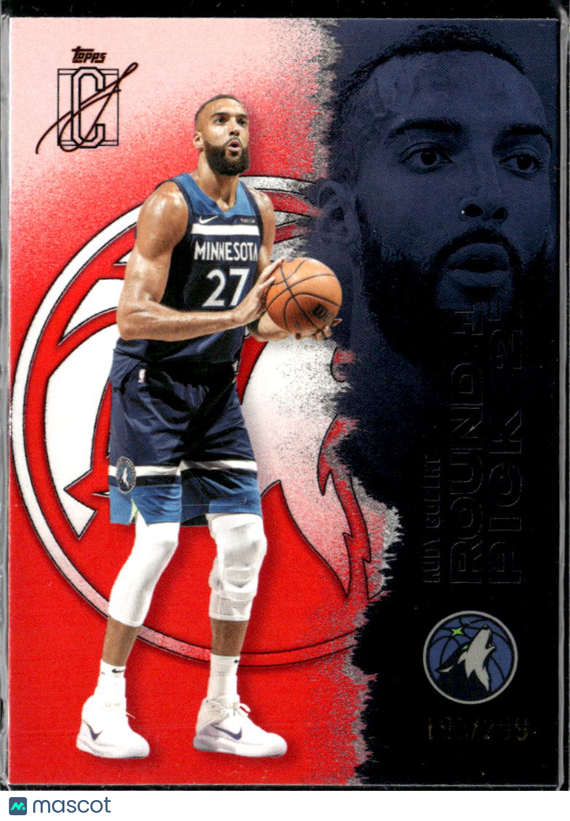 Rudy Gobert 2026 Topps Signature Class /299 Minnesota Timberwolves