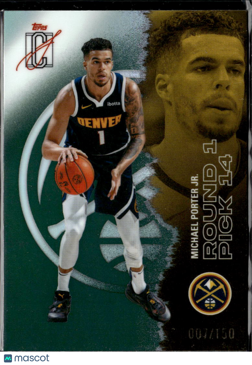 Michael Porter Jr. 2026 Topps Signature Class 7/150 Denver Nuggets