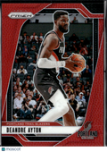 Deandre Ayton 2024 Panini Prizm Red 219/225 Portland Trail Blazers