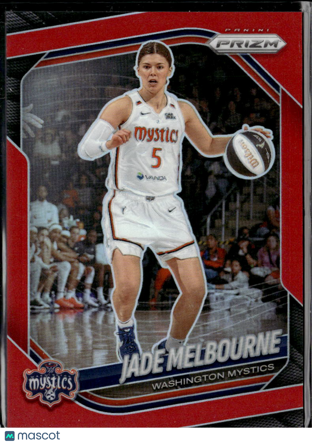 Jade Melbourne 2025 Panini Prizm Red /299 Washington Mystics
