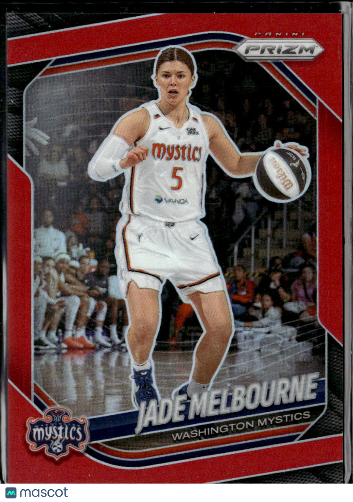 Jade Melbourne 2025 Panini Prizm Red /299 Washington Mystics