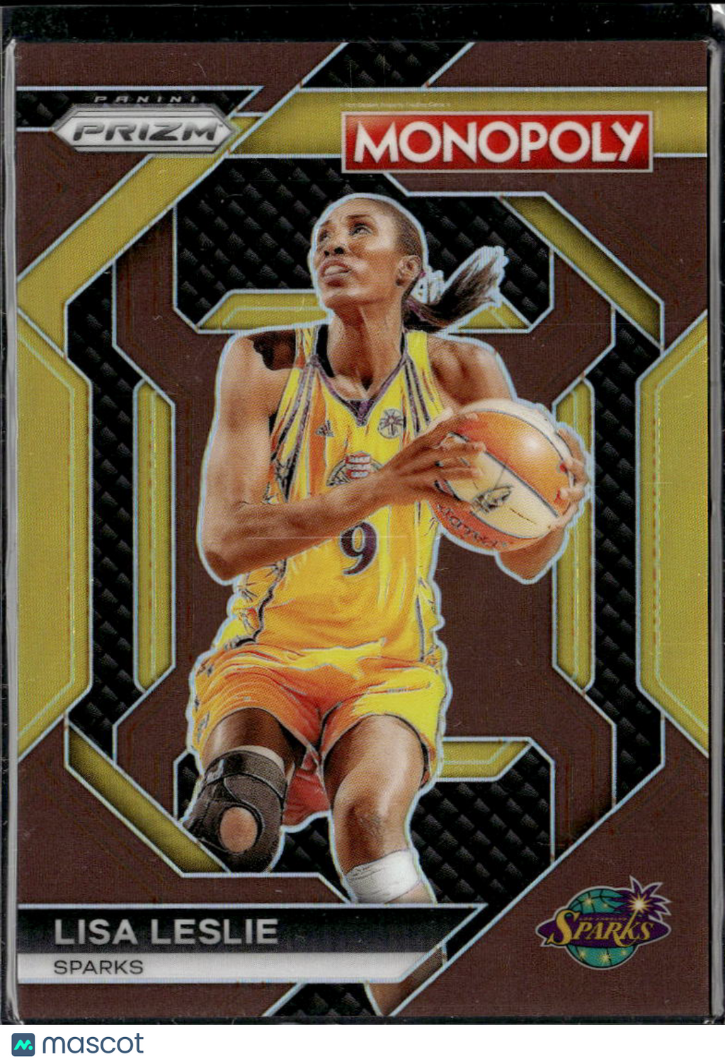 Lisa Leslie 2024 Panini WNBA Monopoly Bronze Prizm /249 Los Angeles Sparks