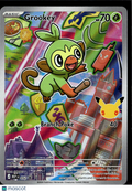 Grookey Mega Evolution Holo Black Star Promo #052
