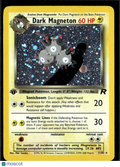 Dark Magneton 2000 Team Rocket Holo Rare 1st Edition #11/82