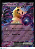 Mimikyu EX 2025 Journey Together Holo Double Rare RR #69/159