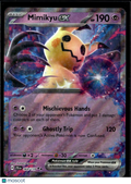 Mimikyu EX 2025 Journey Together Holo Double Rare RR #69/159