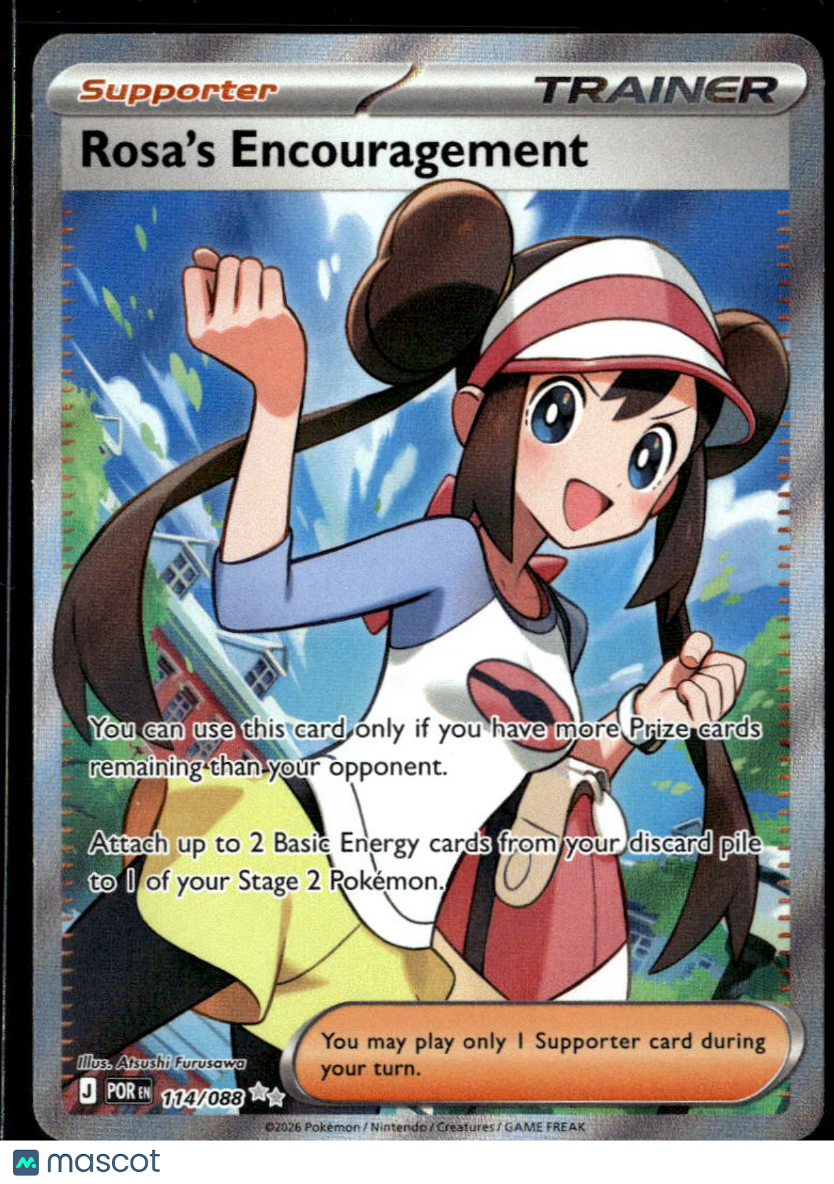 Rosa's Encouragement 2026 Perfect Order Secret Rare FA 114/88