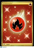 Fire Energy 2022 Fusion Strike Holo Secret Rare SR UR #284/264