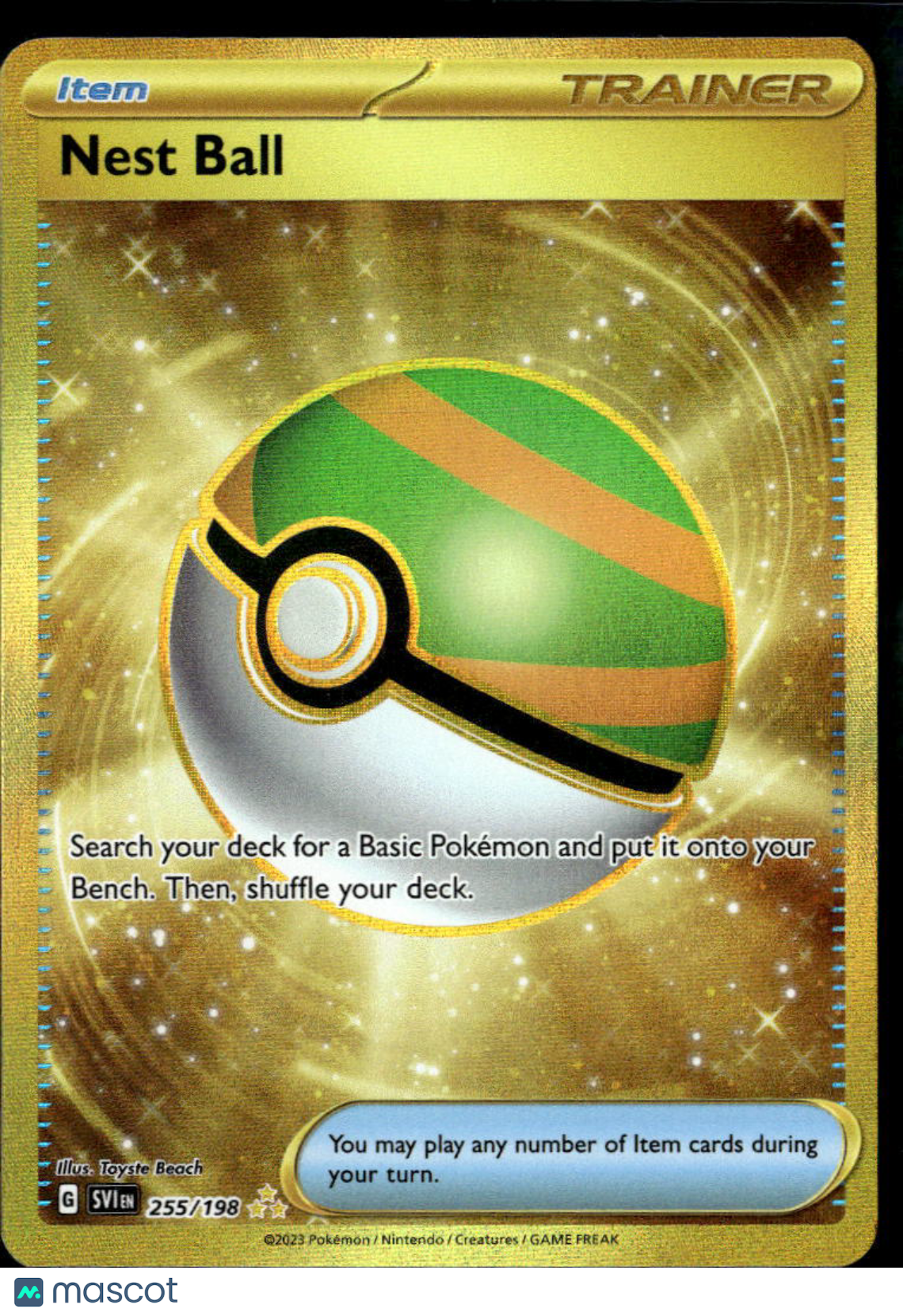 Nest Ball 2023 Scarlet & Violet Holo Secret Rare UR HR #255/198