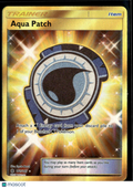 Aqua Patch 2017 Guardians Rising Holo Secret Rare SR UR #161/145