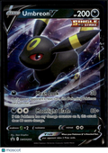 Umbreon V Sword & Shield Holo Black Star Promo #SWSH203