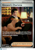Giovanni's Charisma 2023 Scarlet & Violet 151 Holo Secret Rare FA SAR #204/165