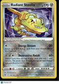 Radiant Steelix 2022 Lost Origin Holo #124/196