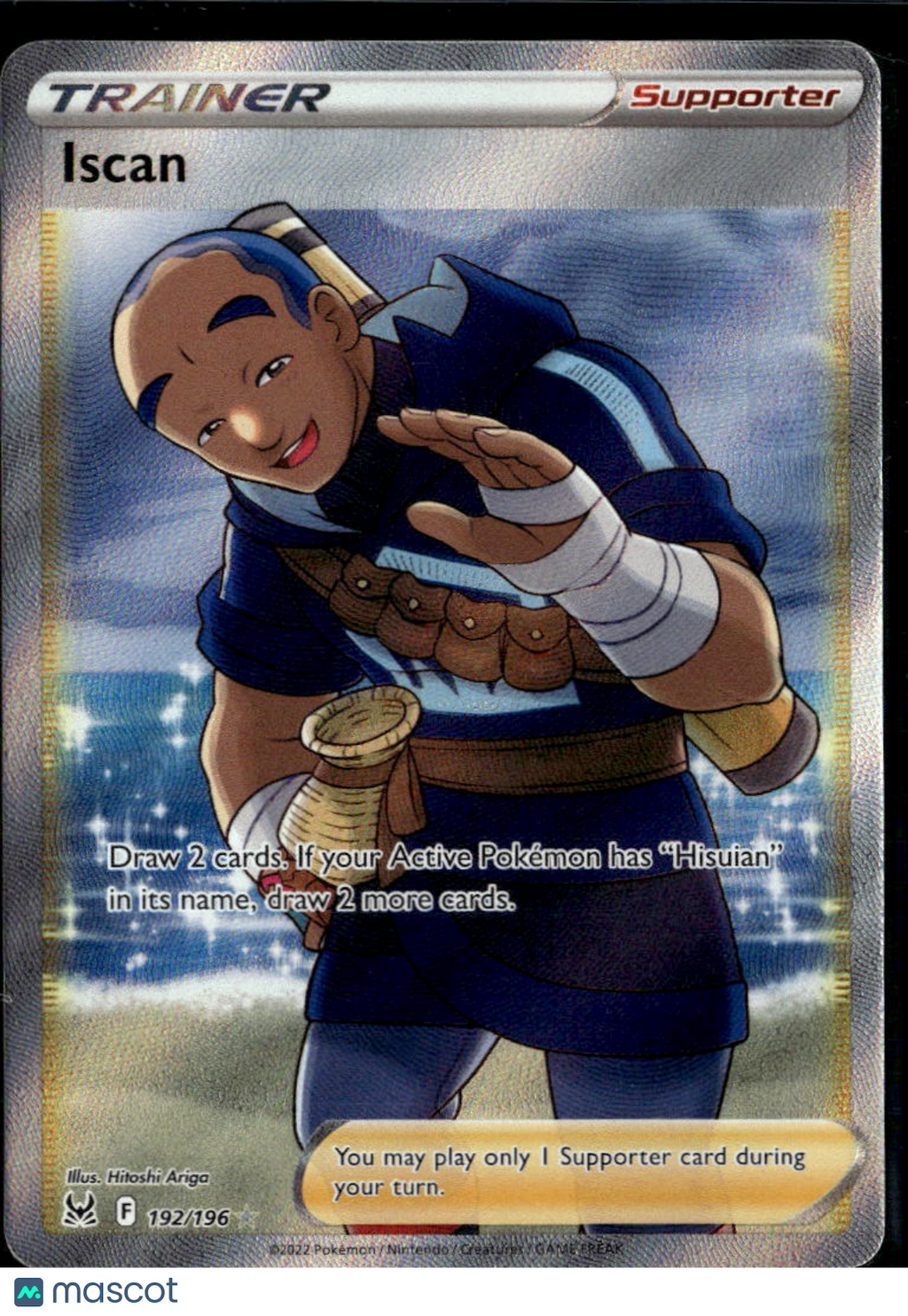 Iscan 2022 Lost Origin Holo Ultra Rare FA #192/196