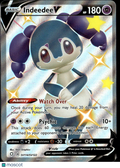 Indeedee V 2021 Shining Fates Holo FA SSR #SV114/SV122