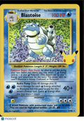 Blastoise 2021 Celebrations Holo Rare #2/102