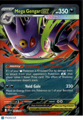 Mega Gengar EX 2025 Mega Evolution – Phantasmal Flames Holo Double Rare #56/94