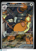 Team Rocket's Raticate 2025 Destined Rivals Holo Secret Rare #202/182