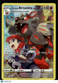Hisuian Arcanine 2022 Lost Origin Holo Rare CHR #TG08/TG30