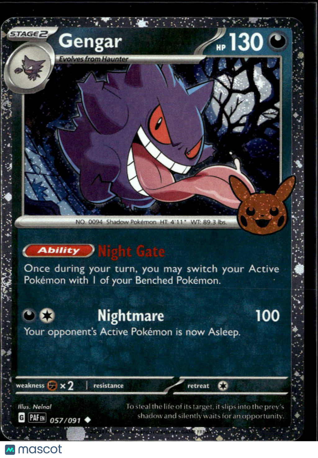 Gengar 2024 Cosmo holo 57/91
